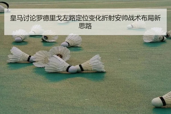 皇马讨论罗德里戈左路定位变化折射安帅战术布局新思路
